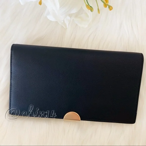 NWT Coach Dreamer Black Leather Wallet - Picture 3 of 8